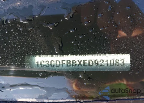 2014 Dodge Dart Sxt из США, поврежденный, VIN 1C3CDFBBXED921083